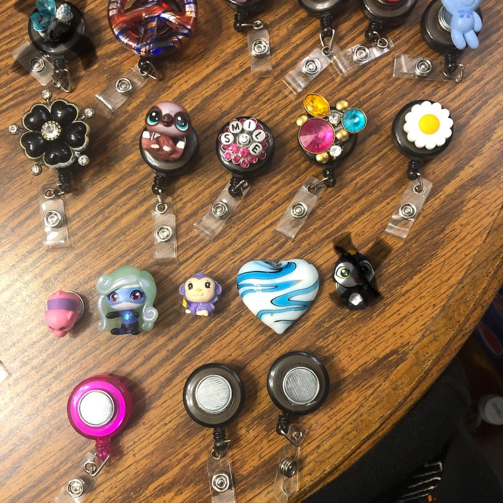 Custom Badge/Id Reels Handmade Decorative Removable/Replaceable Covers